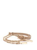 Chain Riemen Taupe/Gold