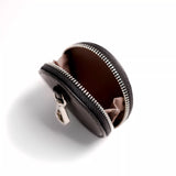 Coin Case Black/Silver for carrying strap