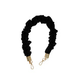 Scrunchie Riemen Black/Gold