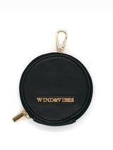 Coin Case Black for carrying strap